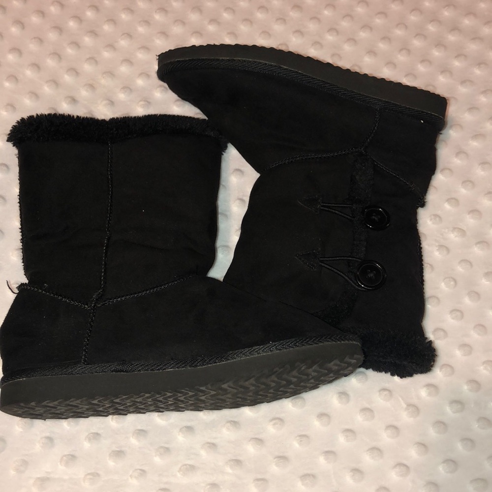 Black Ugg Inspired Boots